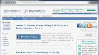 inMessment  How To Get Started with Investopedia Simulator Part 2 of 2 [upl. by Yacano]