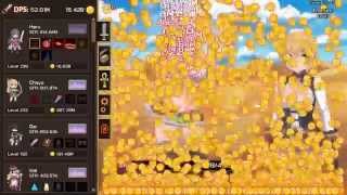 TRUCKLOADS of GOLD  Sakura Clicker Gold Fountain Ability [upl. by Yetnruoc912]