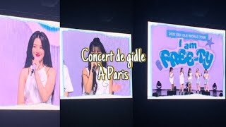 VLOG CONCERT DE GIDLE A PARIS 👑 gidle gidleinparis vlog kpop [upl. by Florio]