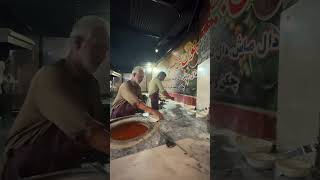 Tandoori naan at dhaba viral street foods  flatbread in clay oven [upl. by Mcallister]