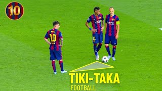 Barca Top 10 Most Beautiful TikiTaka Goals [upl. by Buehler]