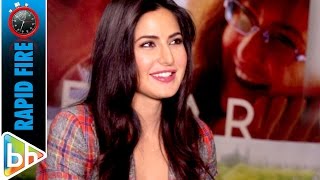 Katrina Kaif’s HILARIOUS Rapid Fire On Baar Baar Dekho  Ek Tha Tiger 2  Dhoom 4 [upl. by Nilknarf]