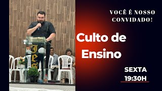 Culto de ensino CEJV Comunidade Evangélica Jesus é a Videira está ao vivo [upl. by Anirbus]