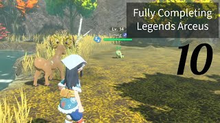 Fully Completing Legends Arceus 10 Reaching Unknown Parts of the Mirelands [upl. by Eimoan]