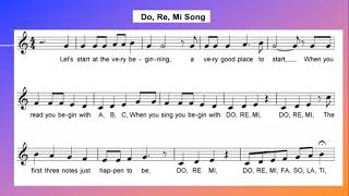 Do Re Mi Song Grade 4 [upl. by Enomar]