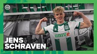 ✍️ Jens Schraven tekent contract tot 2025  Opleiding FC Groningen [upl. by Emawk]