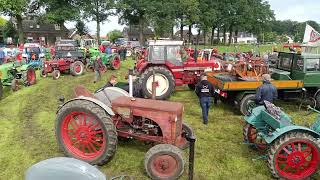 oldtimer trekker toertocht voorst Nederland [upl. by Cirdor]