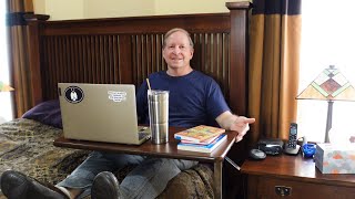 Testing the Best Selling Overbed Table for 60 Honest Review [upl. by Harhay]