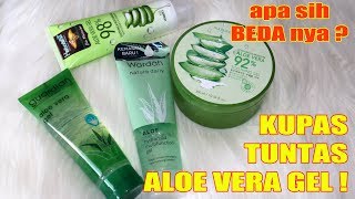 REVIEW SEMUA ALOE VERA GEL YANG PERNAH DIPAKAI  MELEMBABKAN amp MENGHALUSKAN  Maria Soelisty [upl. by Hugh879]