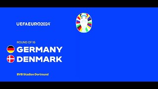 germany vs denmark euro2024 Round of 16 gerden havertz kroos musiala erikson hojlund [upl. by Rodolph]