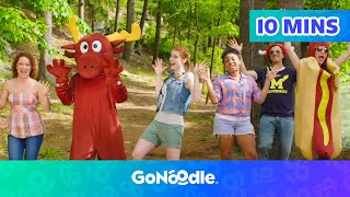 A GoNoodler Went Yodeling  More Dance Along Videos for Kids  Earth Day  GoNoodle [upl. by Mojgan413]