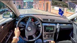 2006 Volkswagen Passat B6 20 TDI 140HP 0100 POV Test Drive 1844 Joe Black [upl. by Heron]