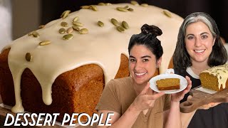 How To Make Pumpkin Cake  Dessert People [upl. by Amabel]