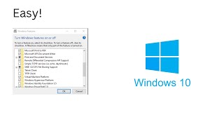 How to enable the Virtual Machine Platform Windows feature on Windows 10 [upl. by Quiteria]