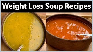 Healthy Soup Recipes for Weight Loss  Tomato amp Pumpkin Soup Recipe  Fat to Fab [upl. by Asik]