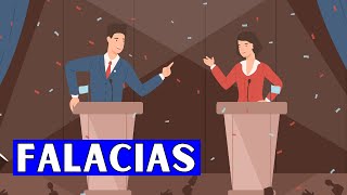 ¿Qué son las FALACIAS y cómo identificarlas Tipos de falacias y ejemplos [upl. by Asaeret348]