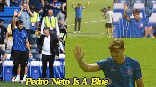 PEDRO NETO Official Unveiling At Stamford Bridge WELCOME TO CHELSEA NETO [upl. by Swiercz]