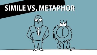 Simile vs Metaphor [upl. by Chilton]