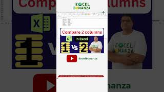 How to compare two columns in excel  Compare two lists in Excel  4 different ways [upl. by Klimesh]