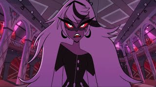 all carmilla carmine scenes season one  hazbin hotel scene pack [upl. by Eiznyl]