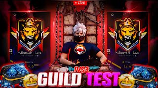 FREE FIRE LIVE GUILDTEST  10K SPECIAL  FF😎👽 freefireliveguild liveffgiveaway livecsrankpush🔥👻 [upl. by Zilber113]