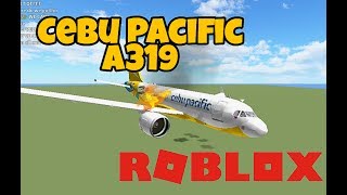 Roblox Flight  Cebu Pacific A319 [upl. by Joni]