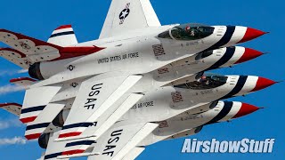 USAF Thunderbirds 2022 Final Performance  Nellis AFB Airshow 2022 [upl. by Sanger115]