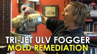 Why We Use The Createch Commander Trijet NonThermal ULV Fogger  Mold Remediation Fogging [upl. by Ahseret]