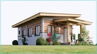 5X8 METERS WITH 3 BEDROOM HALF AMAKAN HOUSE DESIGN IDEA [upl. by Sup]