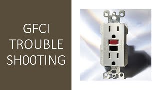 GFCI receptacle  breaker Tripping or not working Electrical Troubleshooting Electrician [upl. by Ertsevlis413]