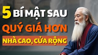 Câu Chuyện Thâm Thúy Cổ Nhân Dạy Khám Phá Tài Sản Quý Giá Nhất Tuổi 50  Bài Học Cuộc Sống [upl. by Llehcor453]