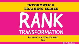 Rank Transformation in Informatica  Informatica Tutorial for beginners [upl. by Peace258]