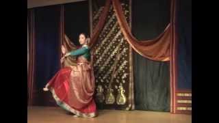 Kathak  Natraj Stuti  Elena Grishina  Sargam  Stylization [upl. by Eriam]