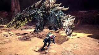 Sword and Shield Vs Acidic Glavenus Monster Hunter World Iceborne [upl. by Ahsait216]