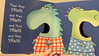 Read to Me  Dinosnores by Sandra Boynton  Toddler Reading  Bedtime Book [upl. by Robinette]