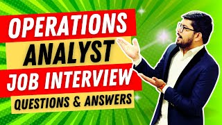 Operations Analyst Interview Questions and Answers  Knowledge Topper [upl. by Parker]