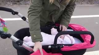 The Ickle Bubba V2 travel system in use Wow I am now a granddad [upl. by Astrix]