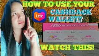 HOW TO USE CASHBACK IN YOUR LAZADA WALLETFIRSTTUTORIALS2022LAZADAGCASH [upl. by Alard]