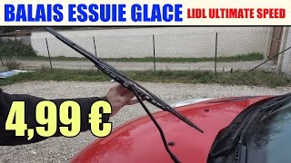 balais dessuie glace lidl ultimate speed poser balai essuie glace mettre [upl. by Einneg]