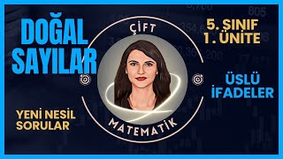 5 Sınıf Matematik  Üslü İfadeler  Doğal Sayılar  2023 [upl. by Hettie]