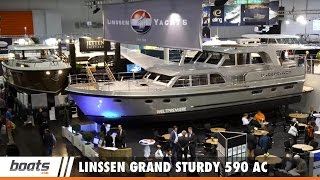 Linssen Grand Sturdy 590 AC First Look Video [upl. by Lebiram]