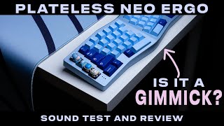 The BEST Value Alice Keyboard  The Neo Ergo in Baby Blue [upl. by Nacul441]