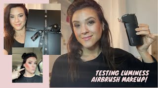 Testing the Luminess Airbrush Makeup System [upl. by Anyr]