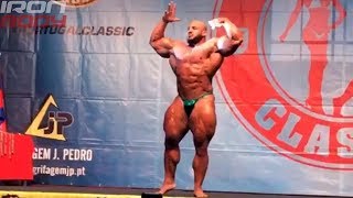 2019 Big Ramy Guest Posing quotPowerExpo Portugalquot [upl. by Hourihan]