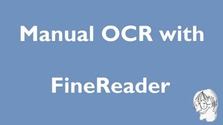 Manual OCR with FineReader [upl. by Ttcos]