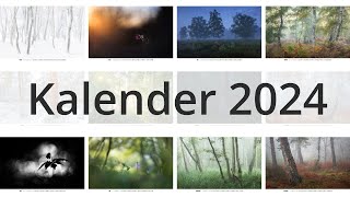 Naturfotografie Kalender 2024  Die Geschichte zu den Fotos WALD und andere schöne Sachen [upl. by Eiclud]