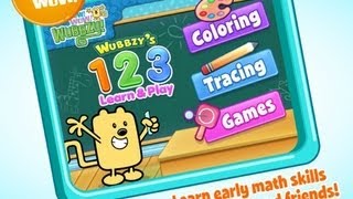 Wubbzys 123 Learn amp Play iPad App Review  CrazyMikesapps [upl. by Rutger]