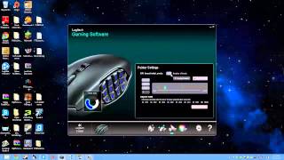 logitech g600 mmo gaming mouse software walkthrough and tutorial [upl. by Tamarra]