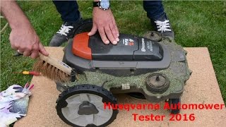 Automower® Tester 16  Wir reinigen unseren Automower [upl. by Benjamen]