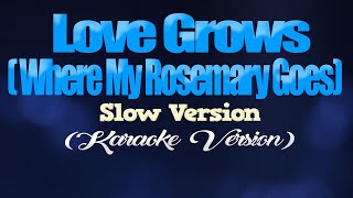 LOVE GROWS Where My Rosemary Goes  Cover by PAVARI KARAOKE VERSION [upl. by Cohbath]